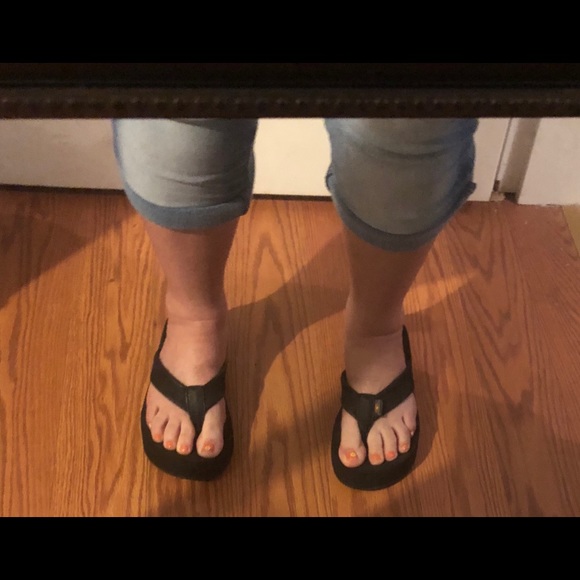 Rainbow Shoes - Rainbow wedge flip flops. SUMMER